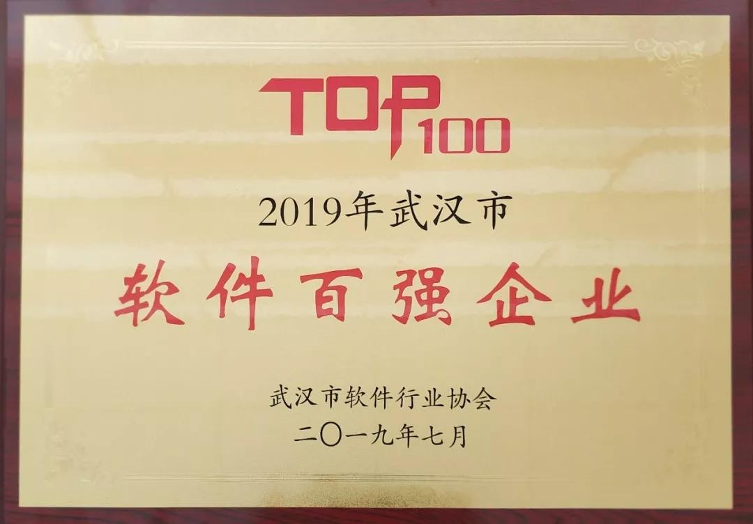 人生就是博官网动力荣获2019年武汉市软件百强企业榜单第一名