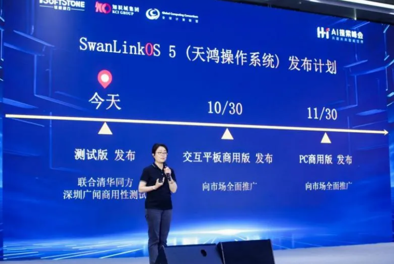 人生就是博官网动力子公司鸿湖万联沉磅颁布SwanLinkOS 5 擘画开源鸿蒙AI PC新篇章